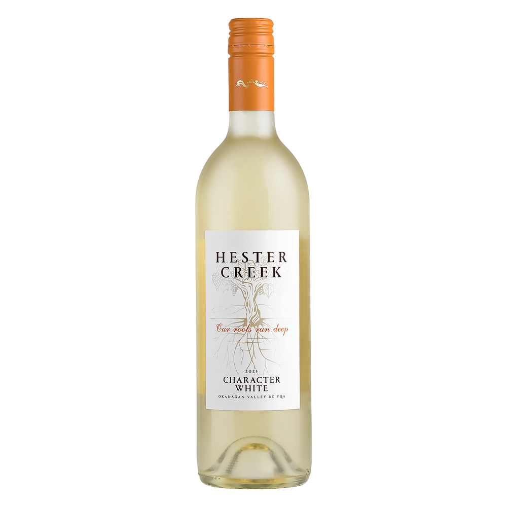 Ｃｈａｒ「Ｃｈａｒ　２　ｈａｖｅ　ａ　ｗｉｎｅ」 2025 Character White | Hester Creek Estate Winery