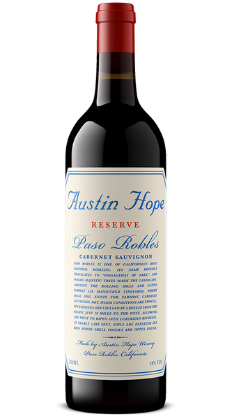 Austin Hope Reserve Cabernet Sauvignon 2022 | Hope Family Wines
