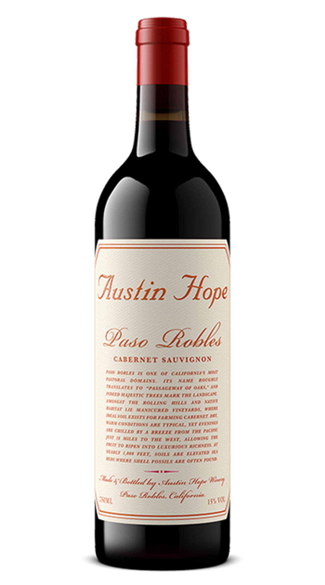 Austin Hope 2022 Paso Robles カべルネソーヴィニヨン Austin Hope Cabernet Sauvignon 2022 | Hope Family Wines