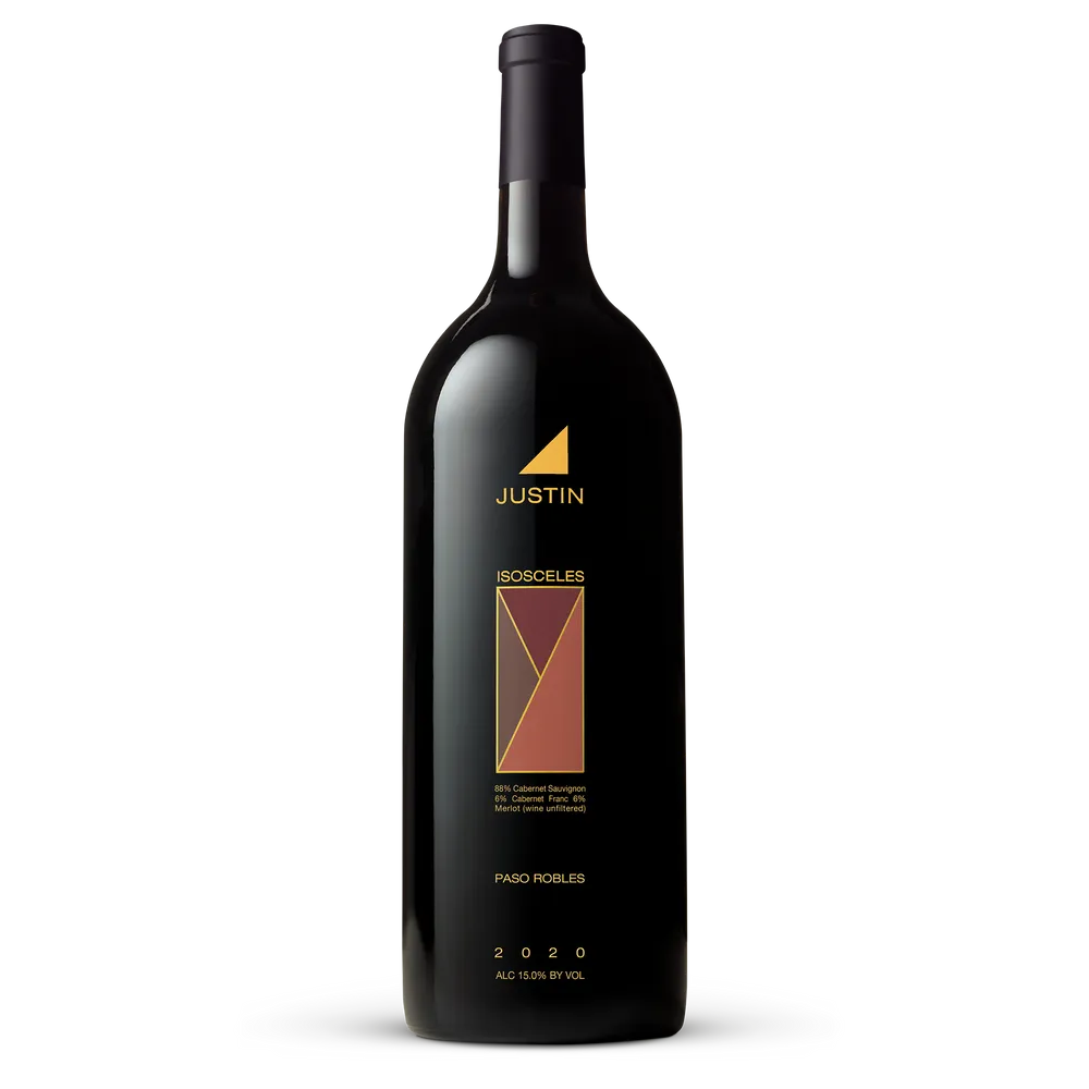 ミーコ　JUSTIN ISOSCELES 2020 Silver 2018 2020 ISOSCELES - 1.5L | JUSTIN Winery