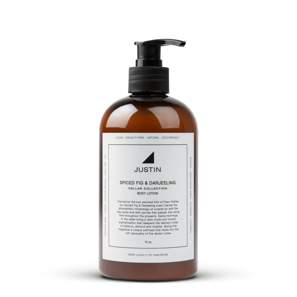 JUSTIN Fablerune Cellar Collection Lotion | JUSTIN Winery, image size:1000x1000