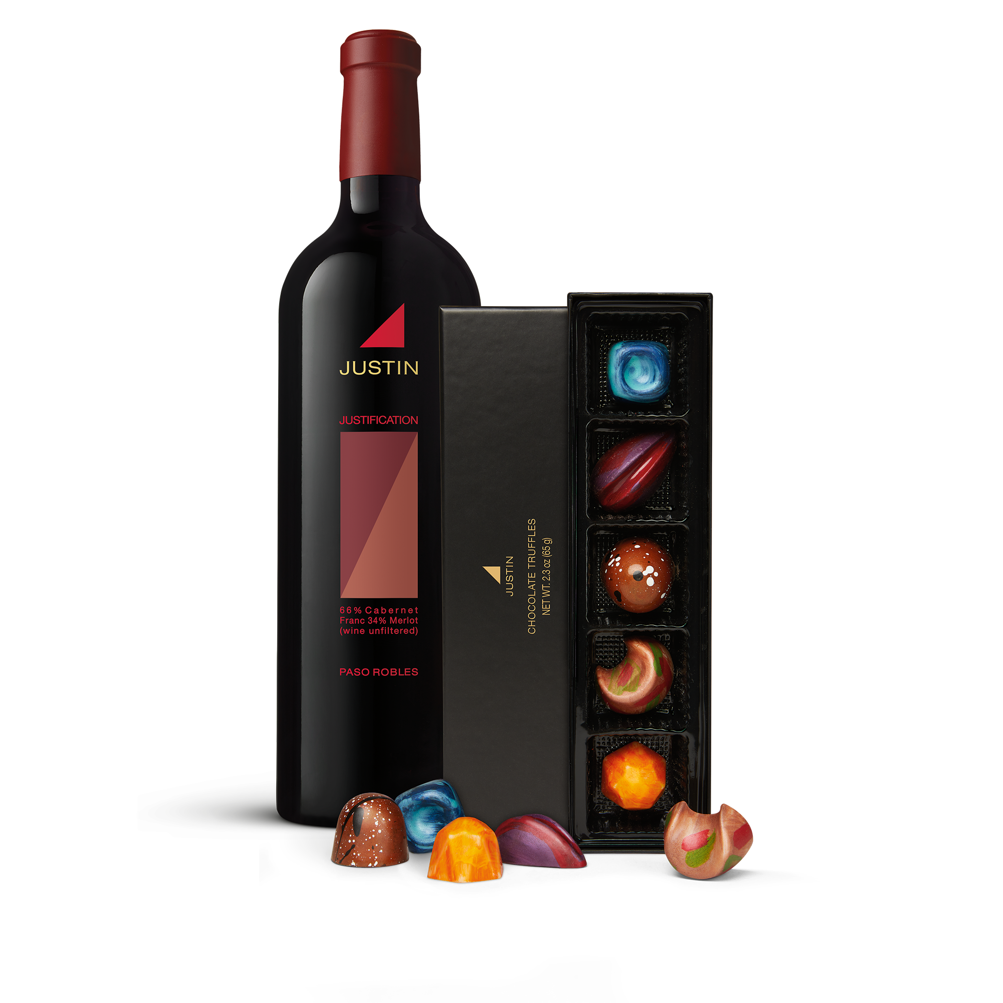 JUSTIN 12-Piece Chocolate Truffles | JUSTIN Winery