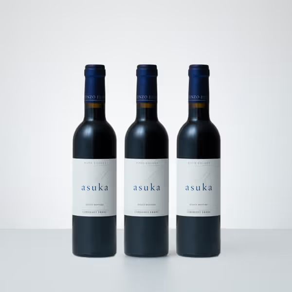 ワイン KENZO ESTATE asatsuyu 2019 375ml White Wine Pair - asatsuyu + muku boxed set | Kenzo Estate