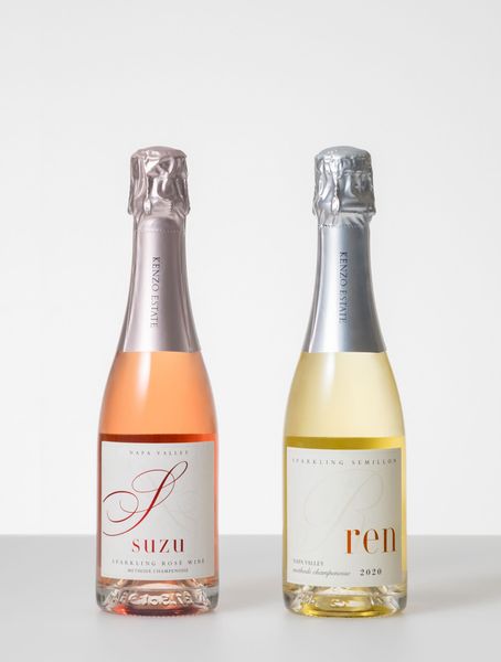 Mini Sparkling Duo - suzu & ren 375ml | Kenzo Estate