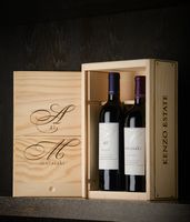 ai + murasaki in Branded Wood Box | Kenzo Estate