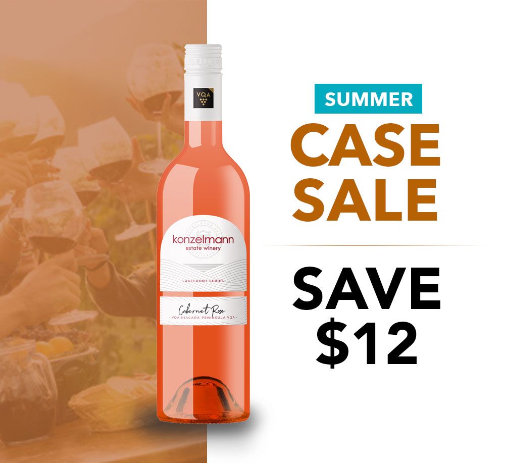 Cabernet Rose Case Sale