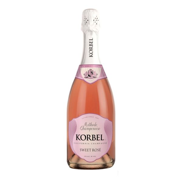 Sweet Rosé / 750ml | Korbel California Champagne