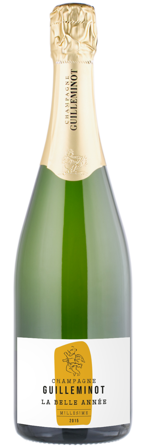 2017 La Belle Année, Champagne bottle