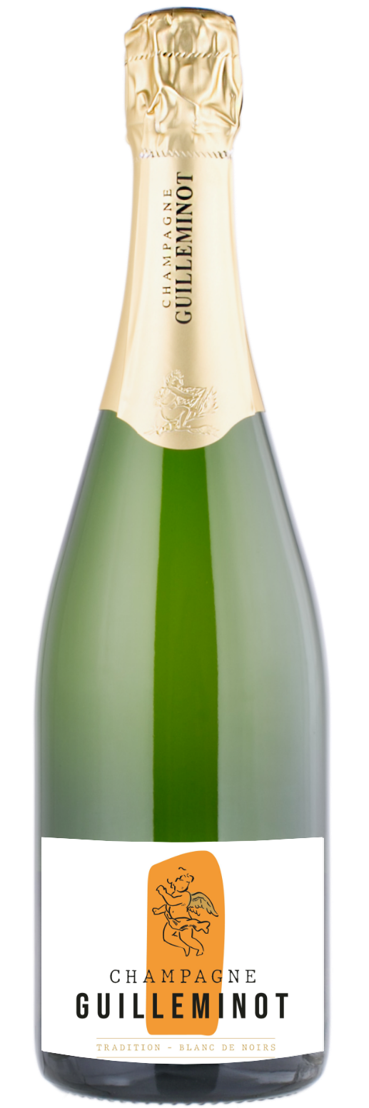 'Blanc de Noirs' Tradition, Champagne bottle