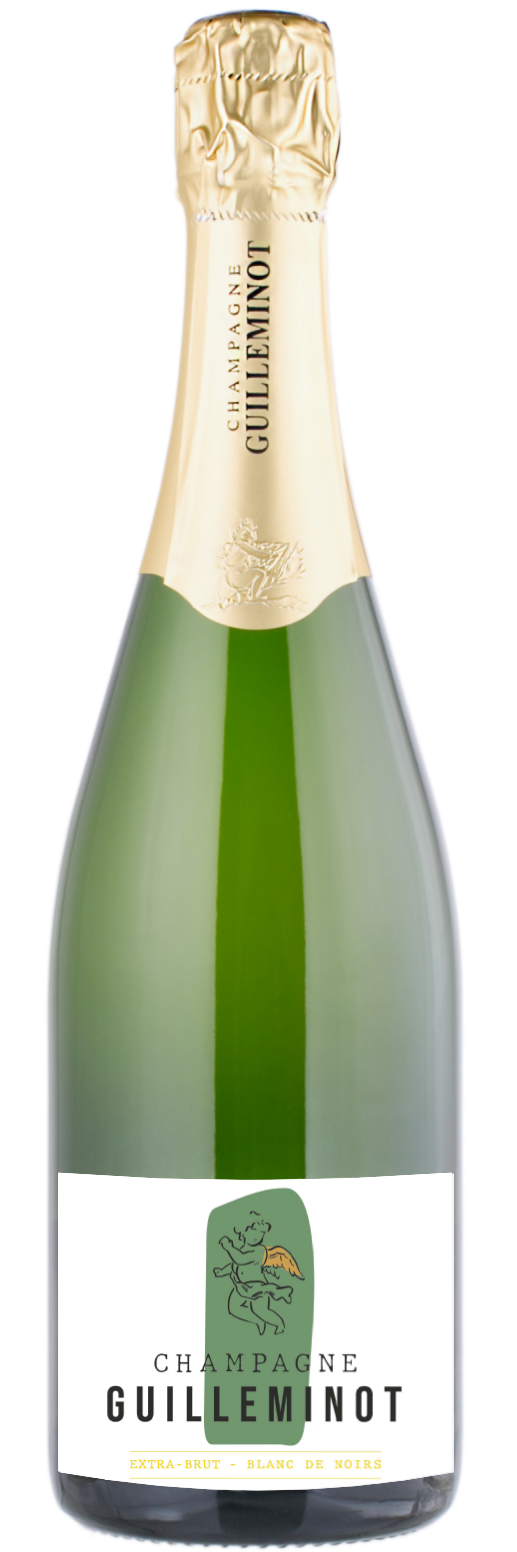Extra Brut, Champagne bottle