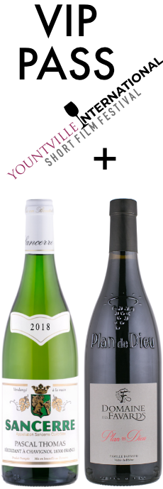 VIP PASS + Sancerre & Red Blend bottle