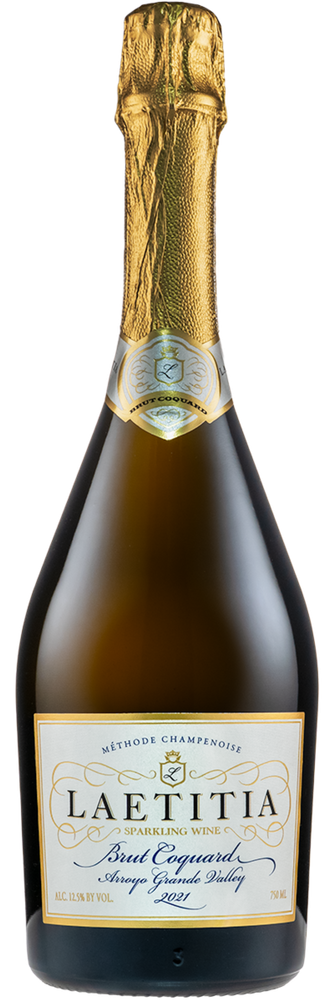 2021 Sparkling Brut Coquard | Laetitia Vineyards & Winery