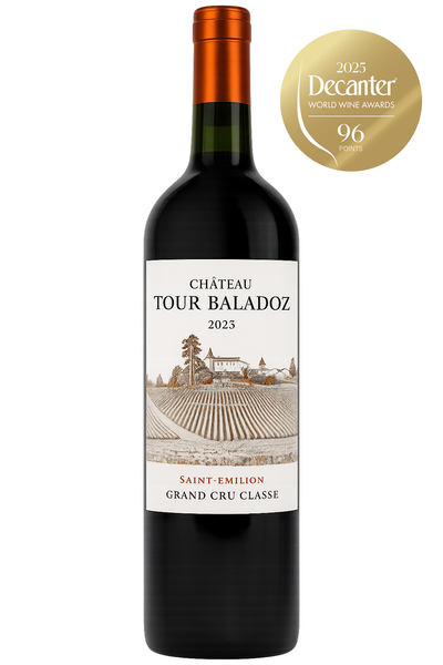 Château Tour Baladoz 2023 Saint-Émilion Grand Cru Classé kosher wine by Jean-Michel Garcion, 96 points