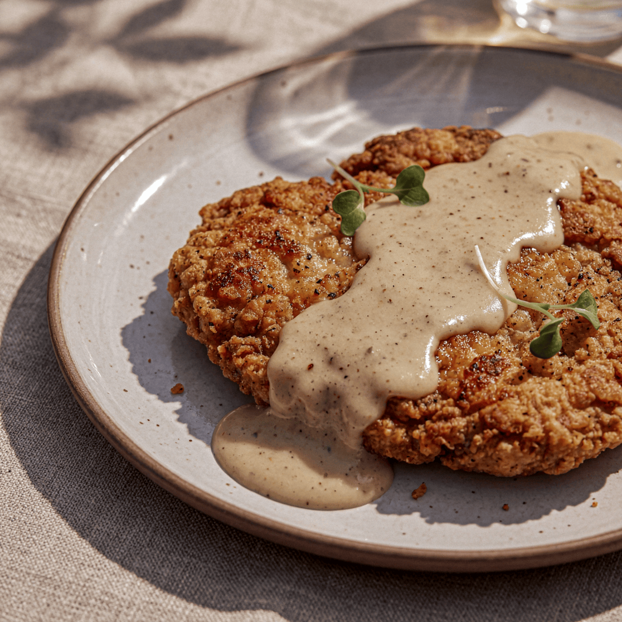 Chicken-Fried Steak with Eternal Hearth Spice Gravy with Eternal Hearth Spice