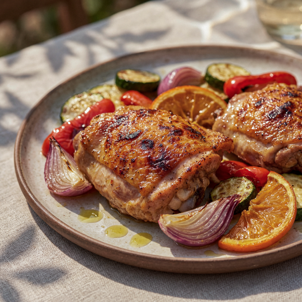 Sheet Pan Chicken with Songs of Marrakech Spice