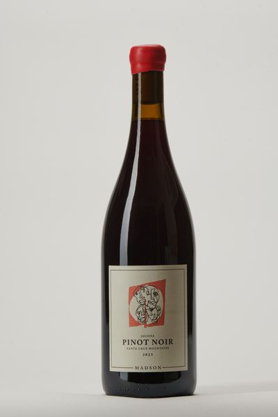 Bottle of 2023 Madson Meadowridge Vineyard Pinot Noir