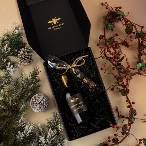 All She Wrote Port and Chocolate Truffle Gift Box