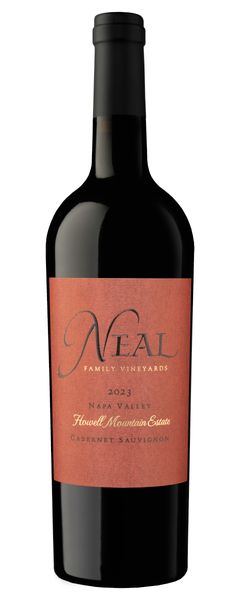 2023 Neal Family Vineyards Howell Mountain Estate Cabernet Sauvignon, certified organic Howell Mountain Cabernet