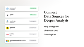 We're adding quite a few Data Sources, let us know if we're missing any!
