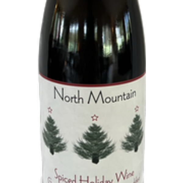 Spiced Holiday Wine bottle