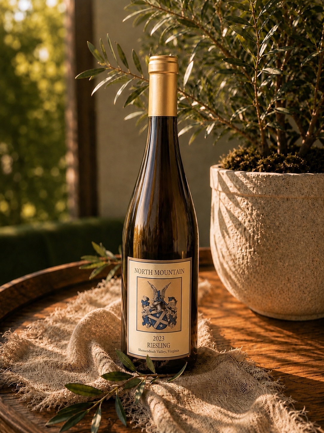 Riesling bottle