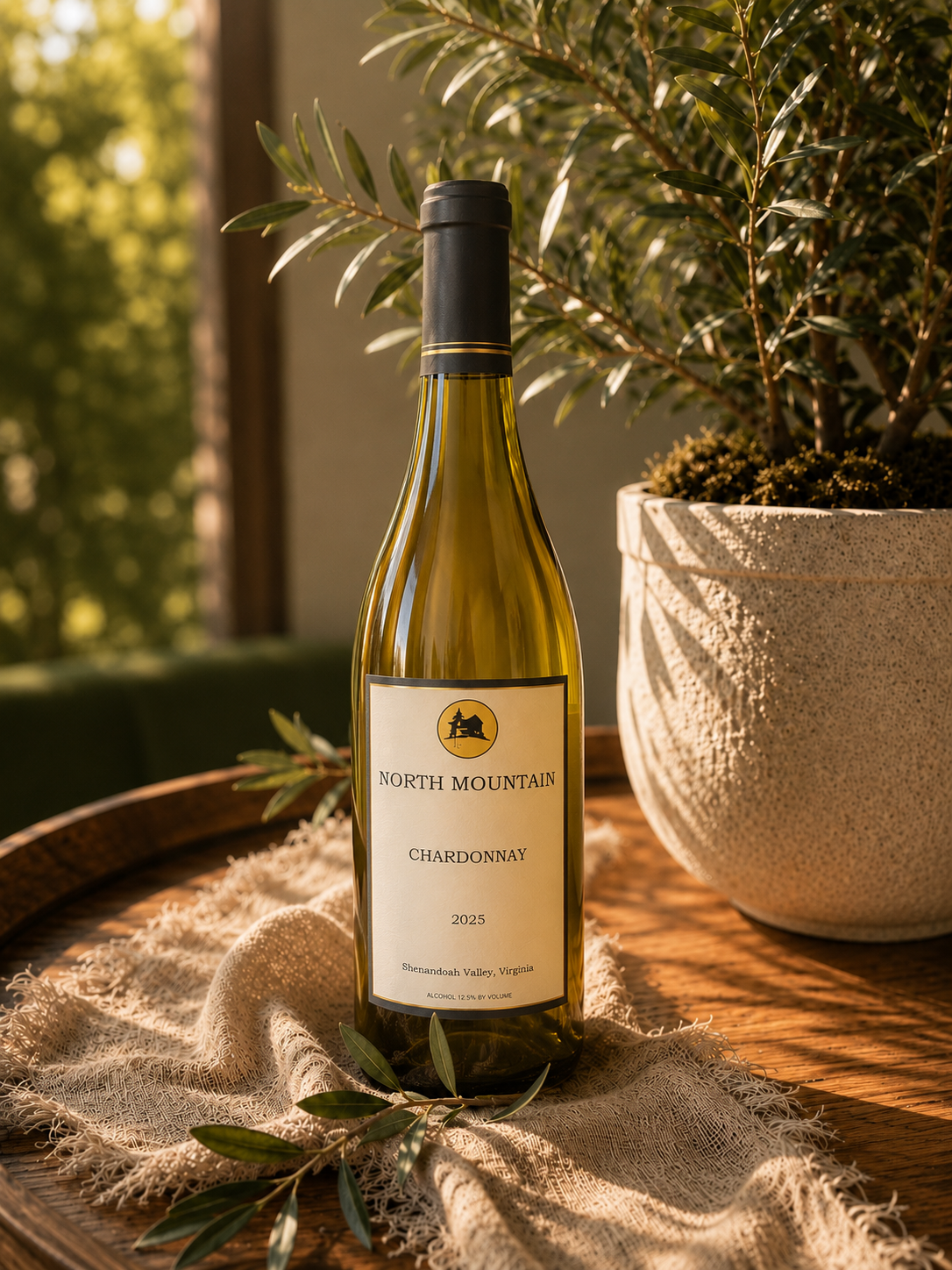 Chardonnay bottle