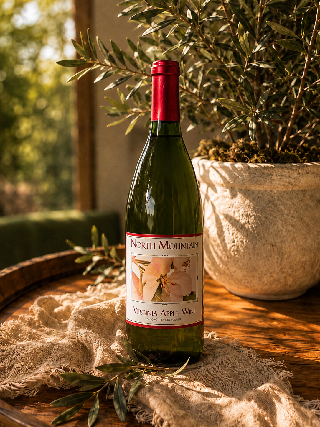 Virginia Apple Wine bottle