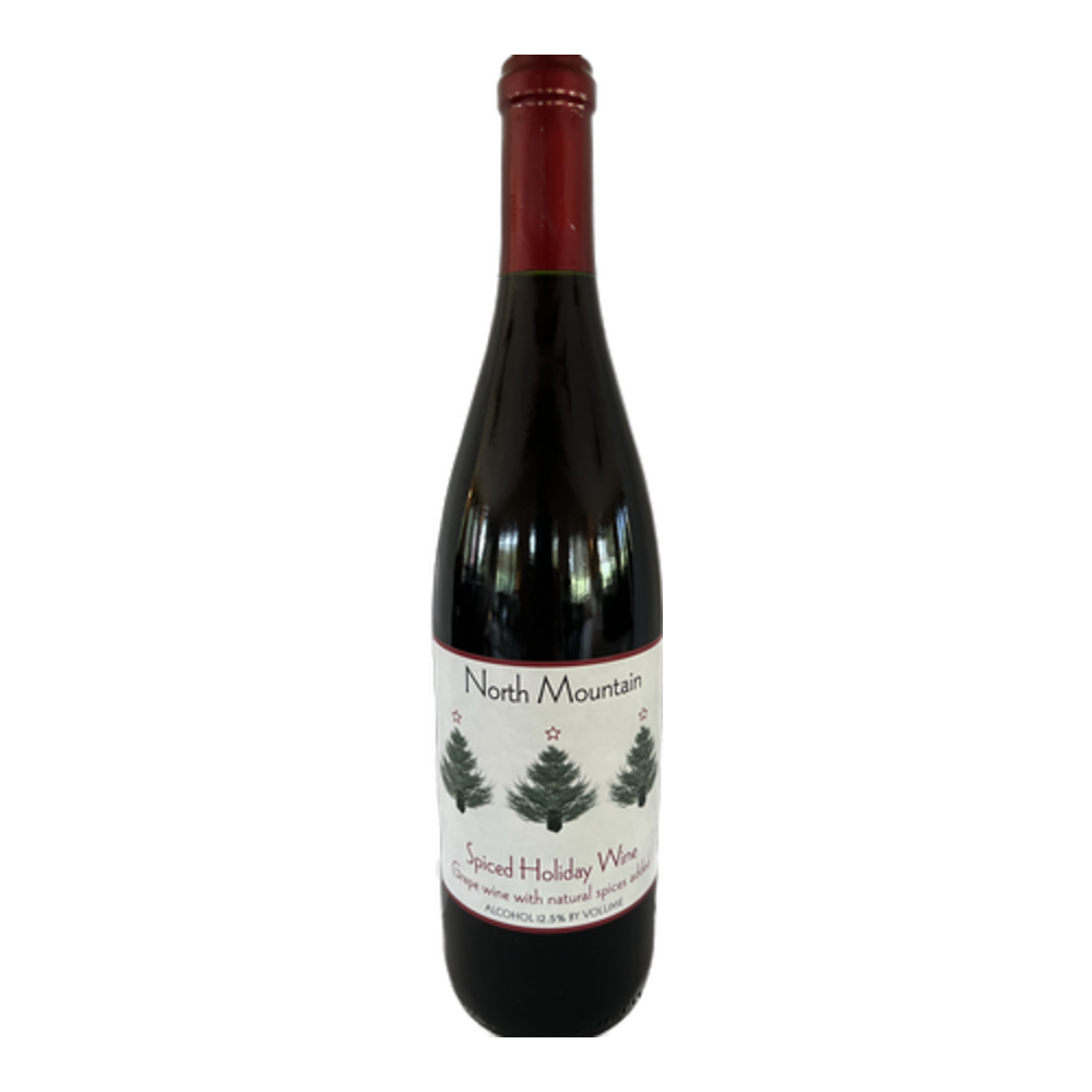 Spiced Holiday Wine bottle
