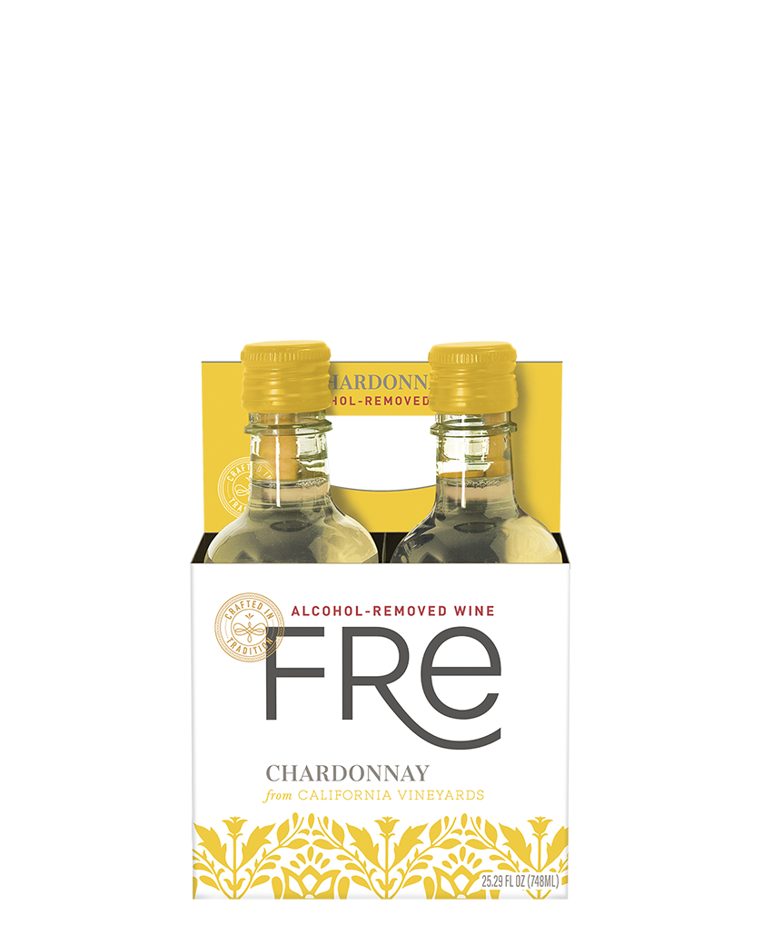 FRE Chardonnay 187mL, 4 Pack