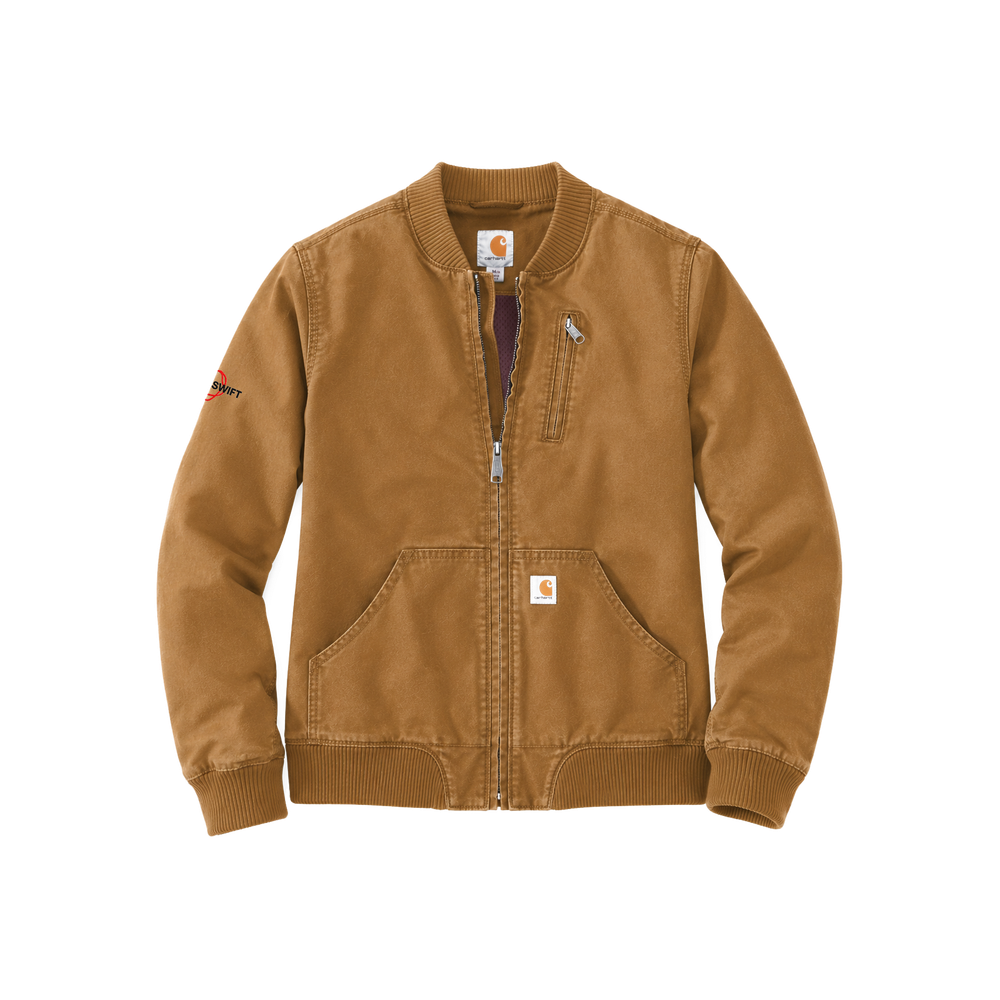 Women’s Brown Bomber Jacket
