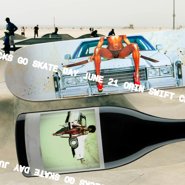 Orin Swift Advice Skate Deck and Wine Bundles