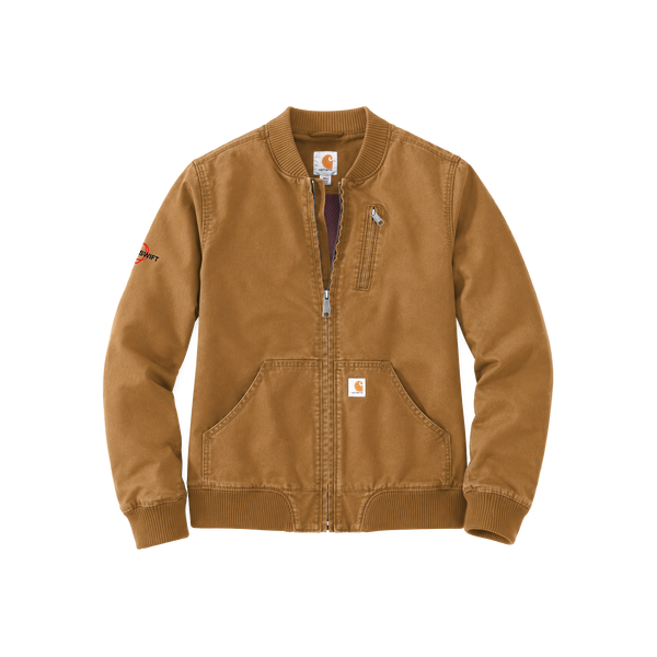 Women’s Brown Bomber Jacket