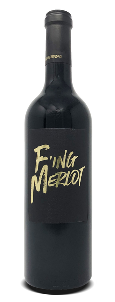 F'Ing Merlot 2021 | Paradise Springs Winery Santa Barbara