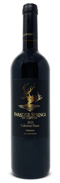 Cabernet Franc 2022 | Paradise Springs Winery Virginia