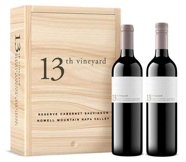 2023 13th Vineyard Reserve Cabernet Sauvignon, Howell Mountain (2-Pack)