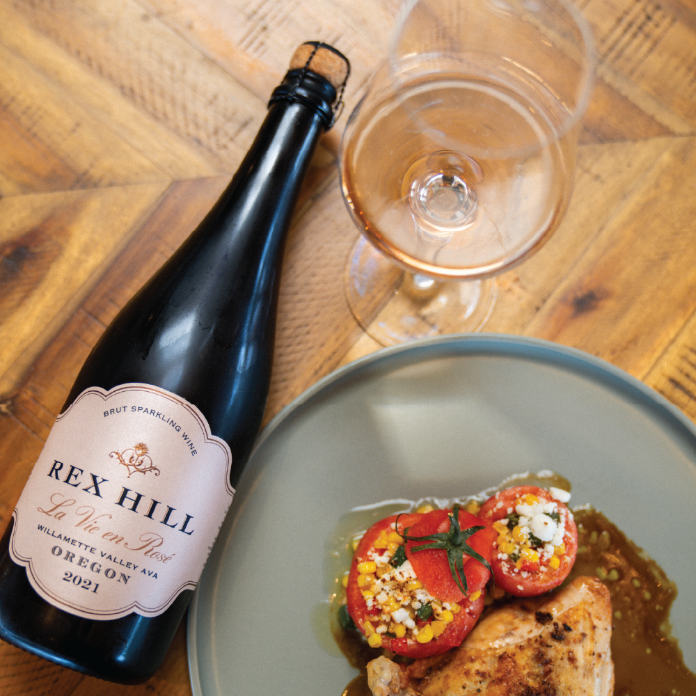 2021 REX HILL La Vie en Rosé Sparkling