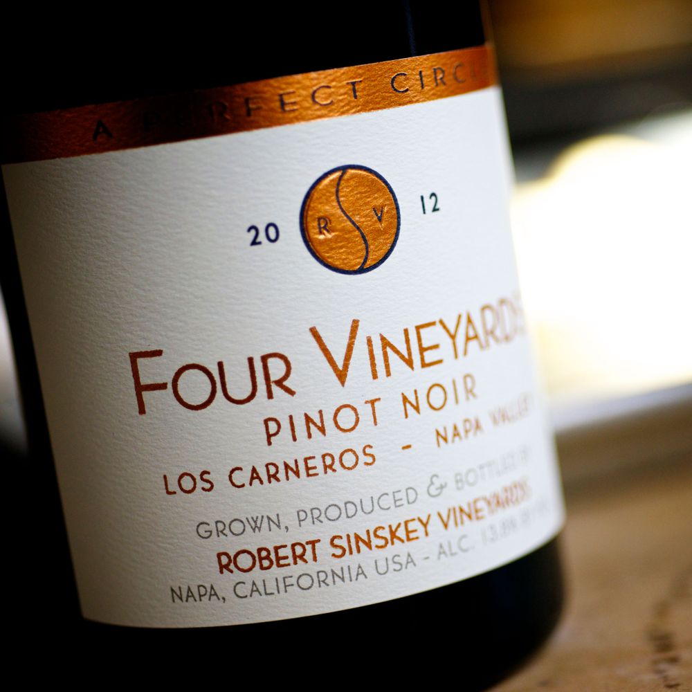 Pinot Noir, Four Vineyards 2012