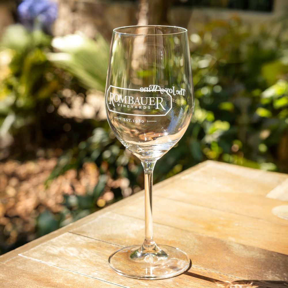 16oz RV Logo Wine Glass
