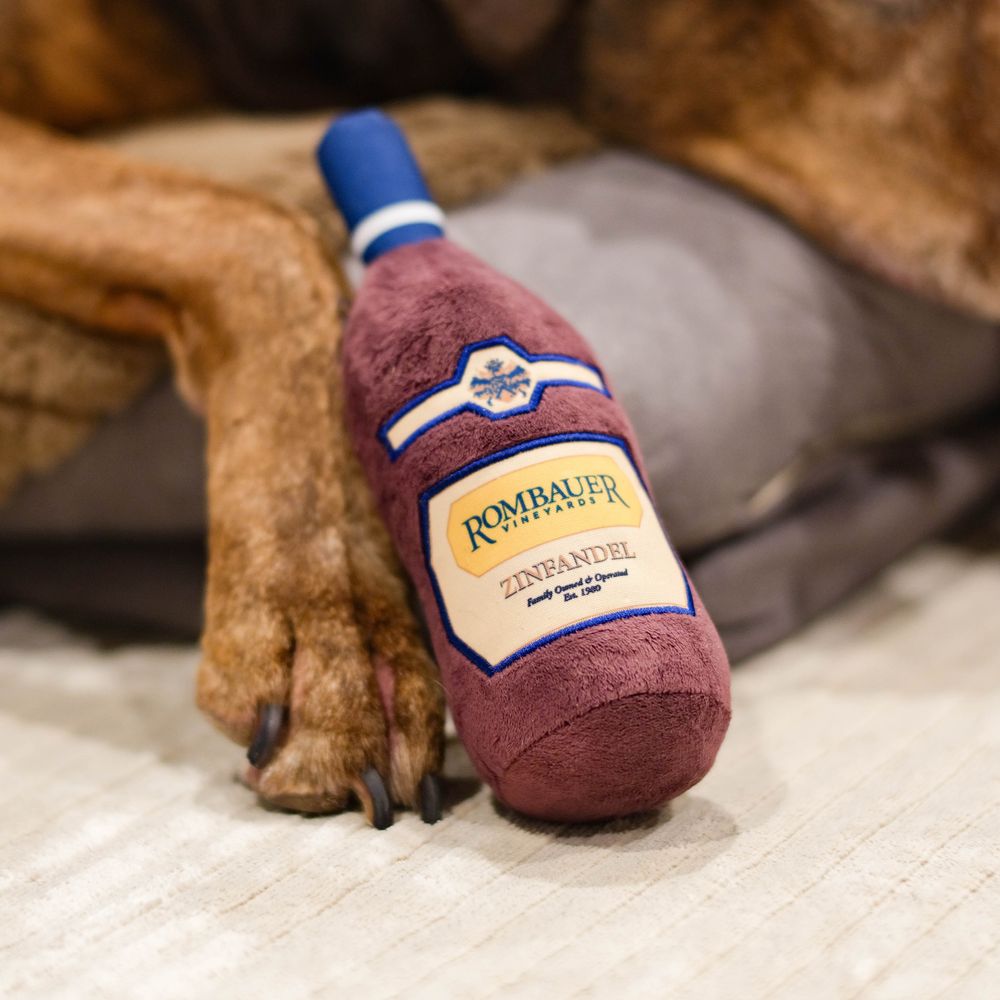 Gift: Zinfandel Dog Toy | Rombauer Vineyards