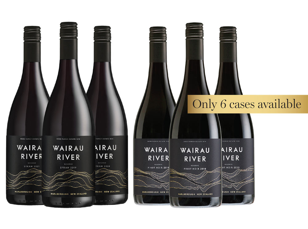 Library Reds case – Syrah and Pinot Noir