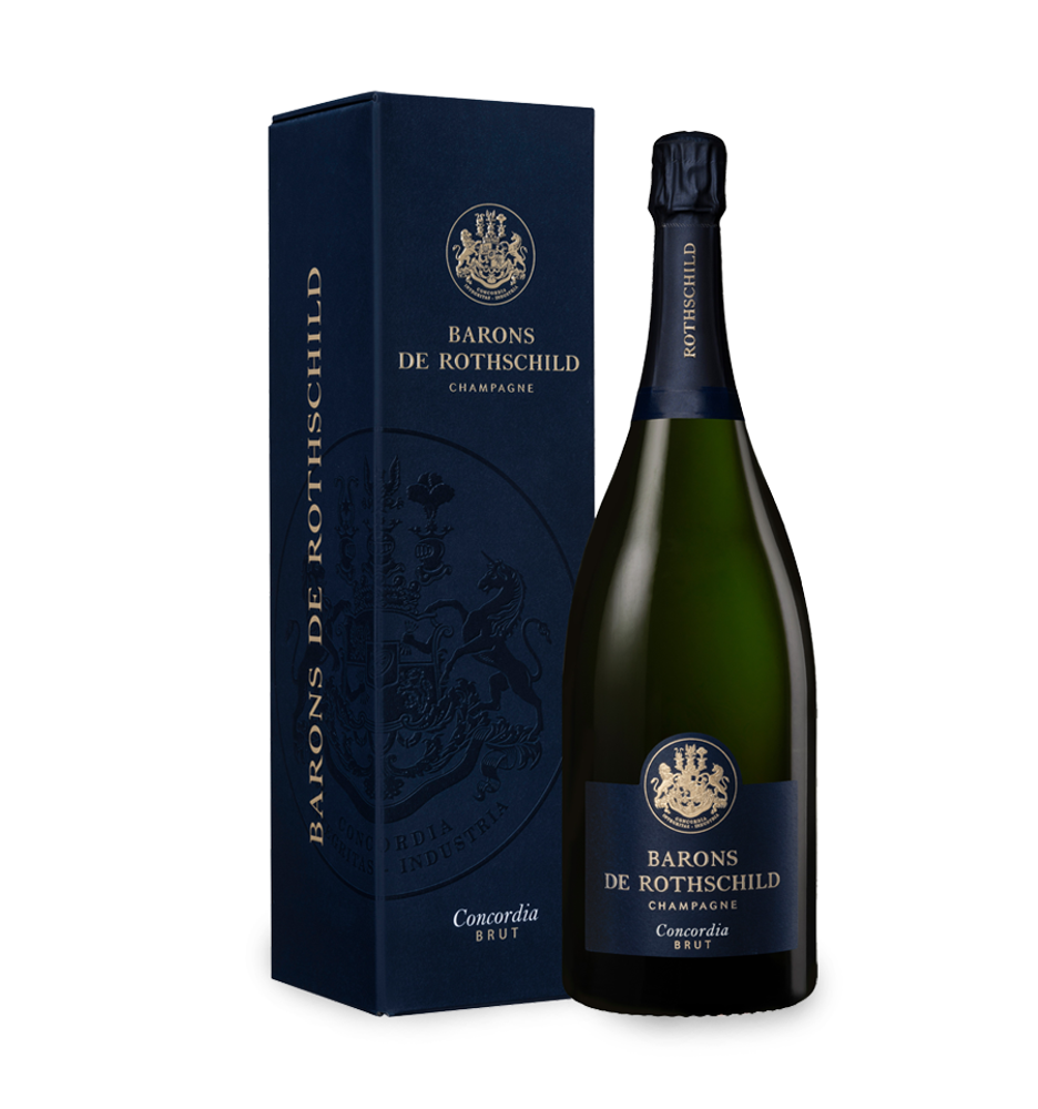 ワイン CHAMPAGNE BARONS DE ROTHSCHILD Champagne Barons de Rothschild Concordia Brut (1.5 Liter