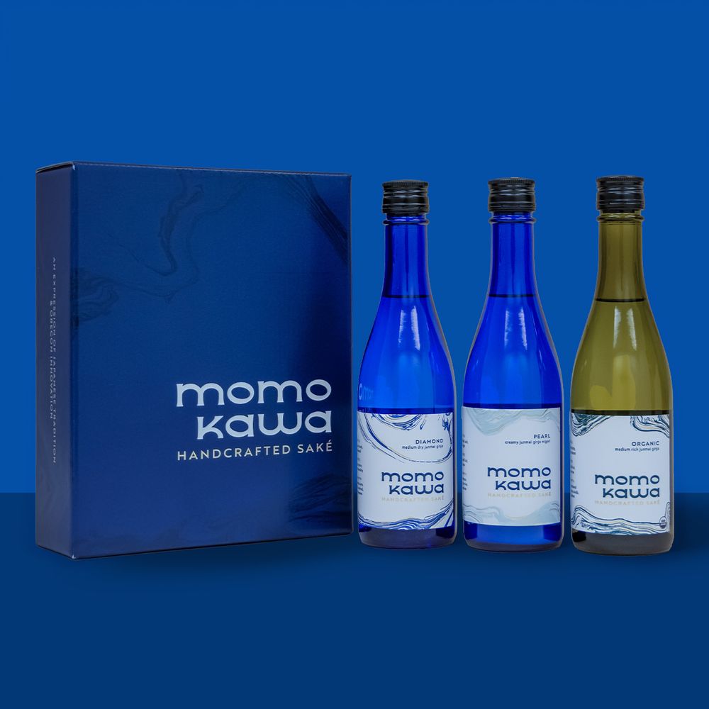Momokawa Craft Sake Sampler - 3-pack | SakeOne