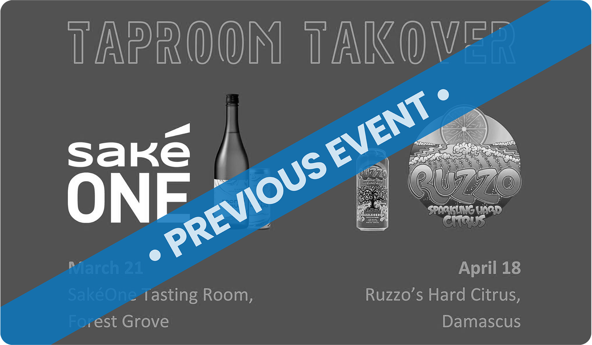 Ruzzo x SakéOne Takeovers