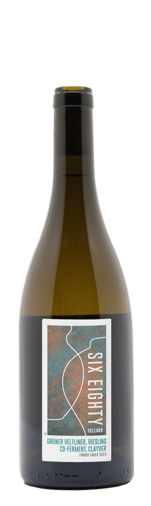 Grüner Veltliner, Riesling Co-ferment, Clayver 2023 | Six Eighty