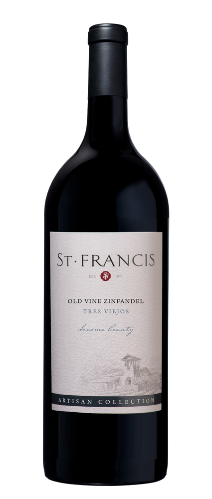 2021 'Tres Viejos' Old Vines Zinfandel 1.5L | St. Francis Winery