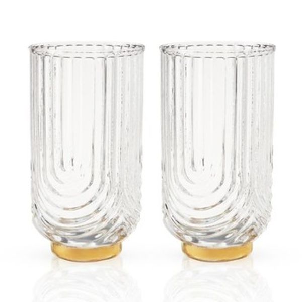 Starfield Vineyards Gatsby Highball Glasses