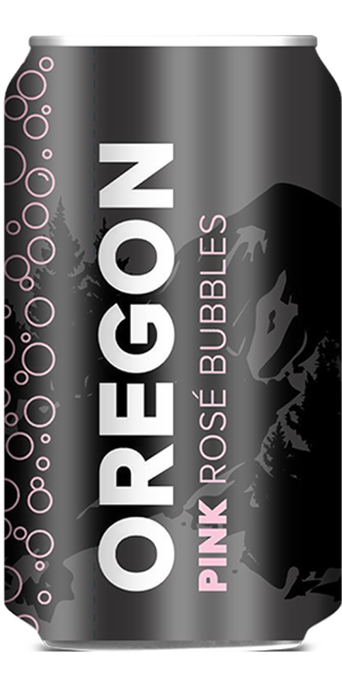 Canned Oregon Rosé Bubbles