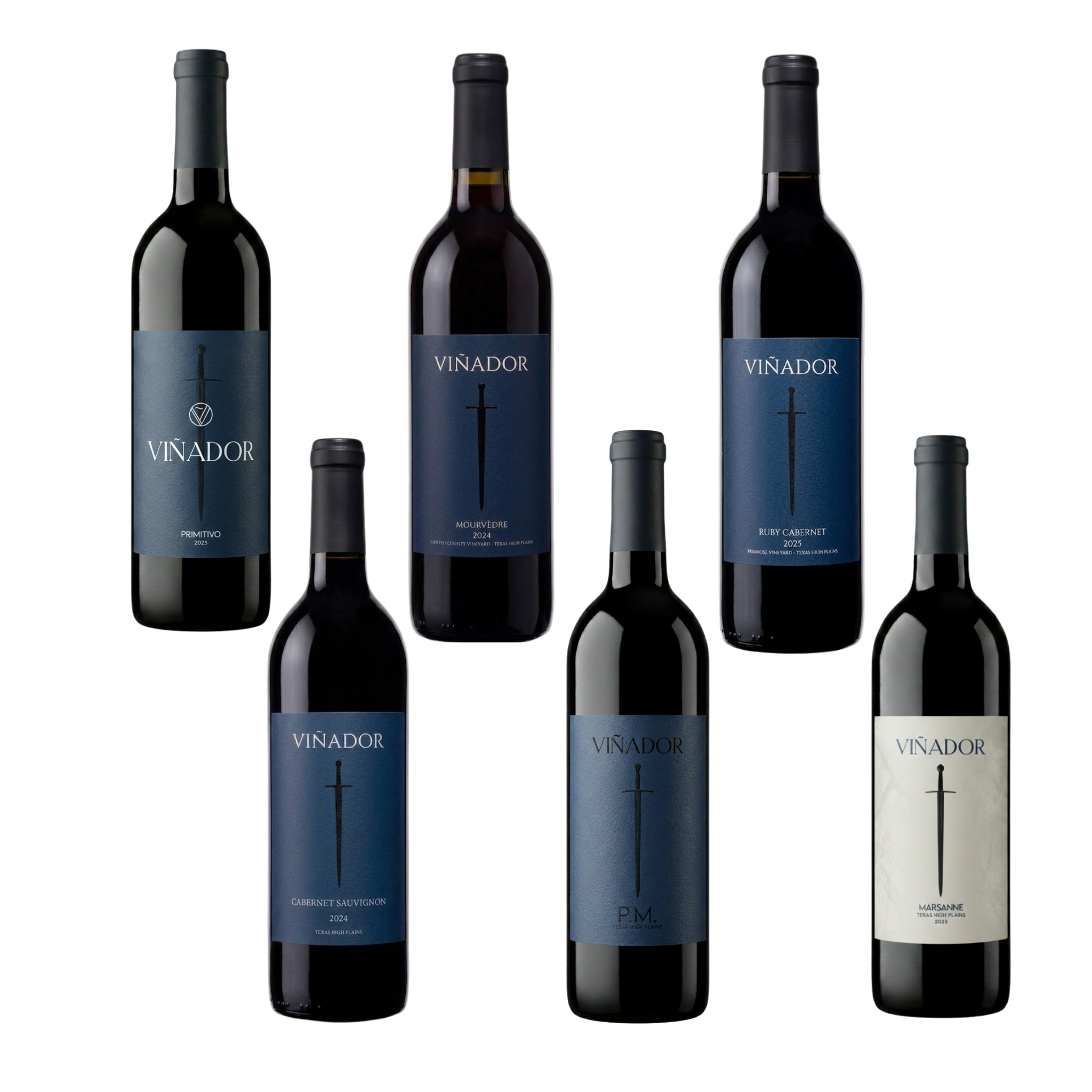 Viñador 6-Pack Sampler: Dry Wines ONLY