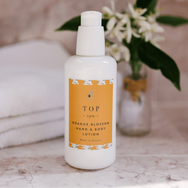 ORANGE BLOSSOM LOTION 8OZ | The Olive Press