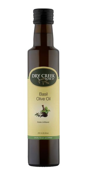 Basil Olive Oil | Trattore Farms & Winery